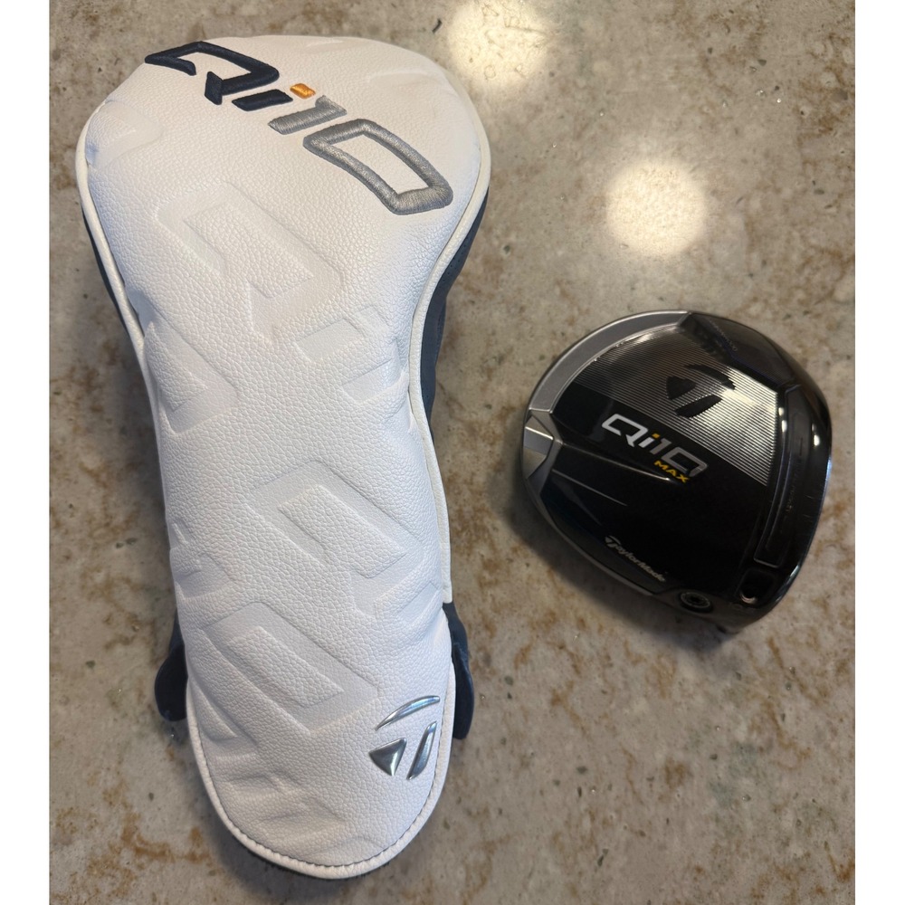 TaylorMade Qi10 Max Driver Head 10.5 Degree Right Hand with Headcover